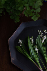 muguet bouquet of flowers