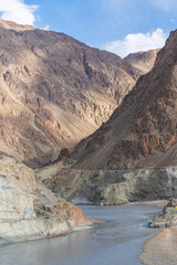 gorgeous mountains at ladakh, India