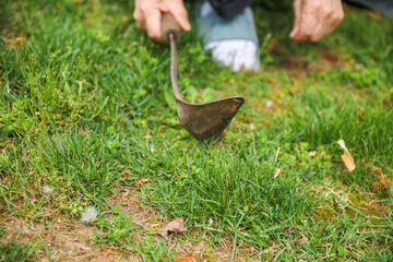 Gardening tools like trowels, spades, and shovels are essential for yard work, pulling weeds, and garden maintenance. Symbolizing hard work, creativity, and environmental stewardship