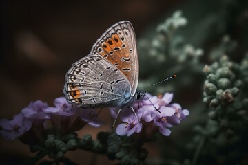 Fototapeta na wymiar Butterfly species known for its affinity for cabbage plants. Generative AI