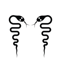 snake icon, vector best flat icon.