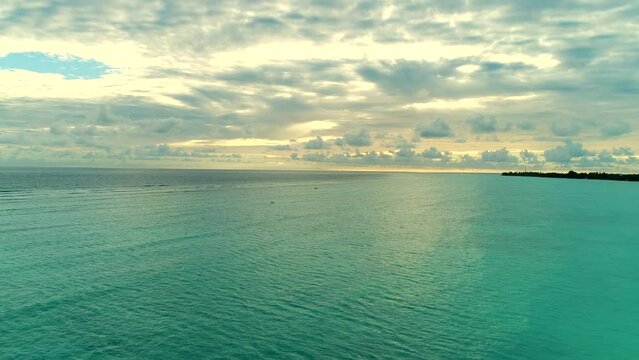 Kiribati tarawa pacific lagoon 