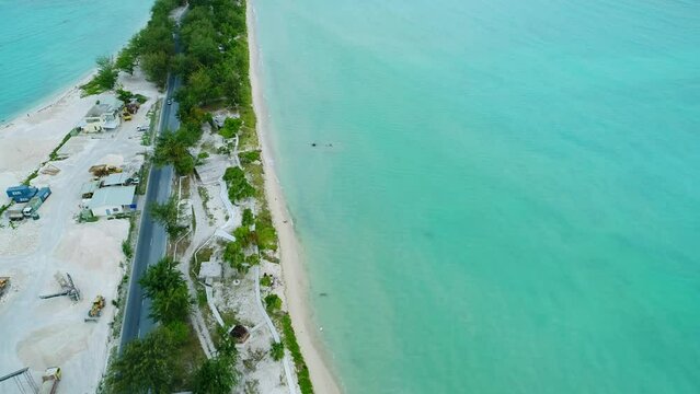 Kiribati tarawa pacific lagoon 
