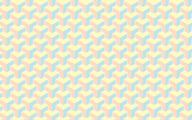seamless geometric pattern with triangles