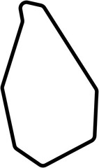 drawing of sri lanka map.