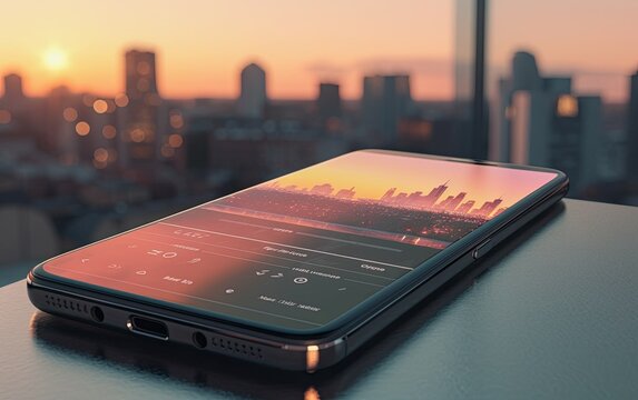 lofi music playing on phone 