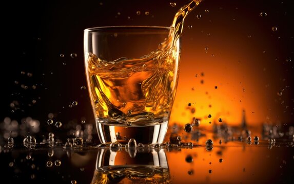 glass of whiskey