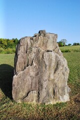 お城のような岩