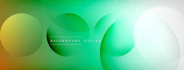 Abstract background - geometric composition created with lights and shadows. Technology or business digital template