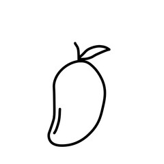 Organic Fruit Line Art
