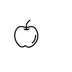 Organic Fruit Line Art