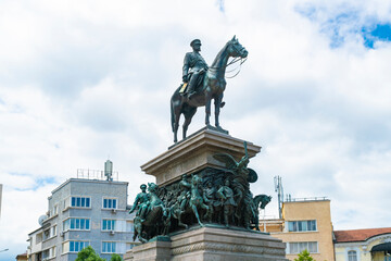 Fototapeta na wymiar Alexander II Monument to the Tsar Liberator, sofia, Bulgaria