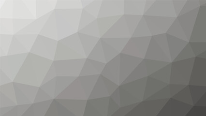 Monochrome polygon pattern. Low poly design. Vector illustration
