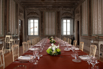 WEDDING, tavola, cerimonia, matrimonio, sedie, tavoli, sala ricevimenti, ricevimento.