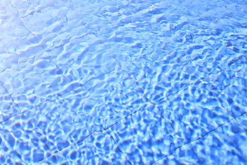 abstract blue background water surface in the sea