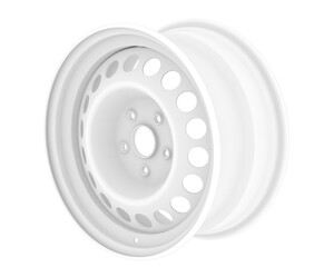 Rim isolated on transparent background. 3d rendering - illustration