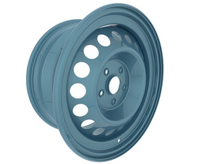 Rim isolated on transparent background. 3d rendering - illustration