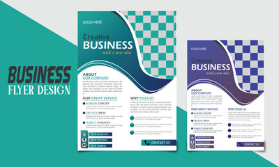 business flyer template, template, design, flyer design