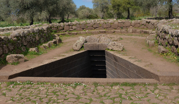 Sacred Well of Santa Cristina,Paulilatino,Sardinia
