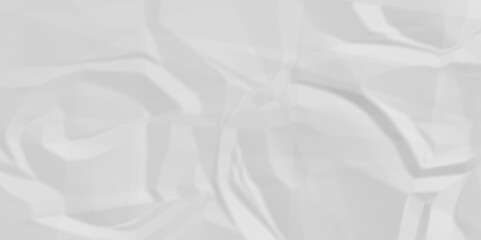 white facbric paper backdrop crumpled texture. white wrinkled textured crumpled black paper background. panorama white paper texture background, crumpled pattern.