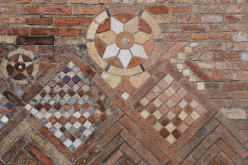 Brick mosaic