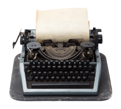 vintage typewriter