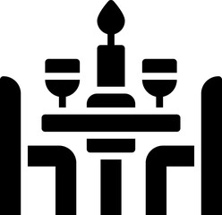 dinner table icon