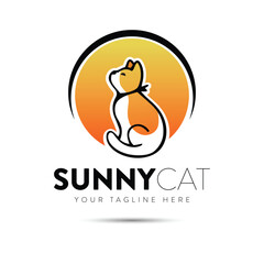 Cat logo design