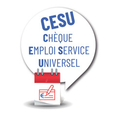 CESU - C.E.S.U. - Chèque emploi service universel