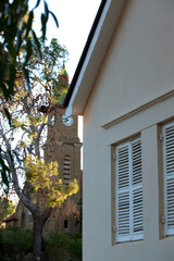 Dutch Reformed Church, Calitzdorp, Klein Karoo, Western Cape, South Africa