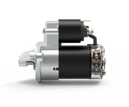 Engine car starter. Car engine starter.