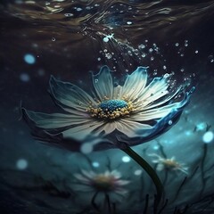 The Amazing World of Underwater Flowers: Discover the Beauty and Benefits (ai generated)