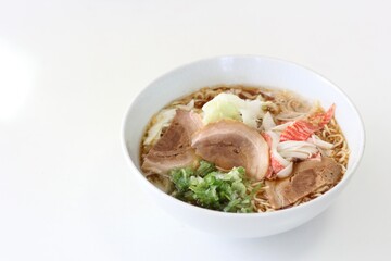 手作りのラーメン