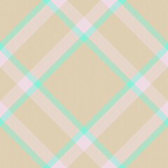 Plaid pattern seamless. Fabric vector tartan. Background texture textile check.