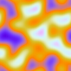 Smooth Gradient seamless pattern. Dreamy Background. Iridescent rainbow colors. Abstract y2k background. Vaporwave 80s, 90s. Wallpaper. Minimal, minimalist. 