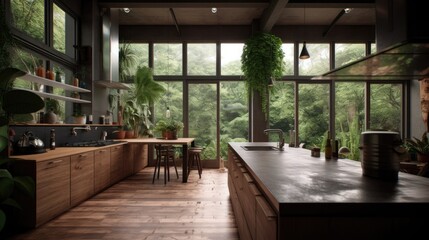 Luxury house middle in the jungle with homely designed where you don't have to be afraid that neighbors are too close or if you just need a little alone