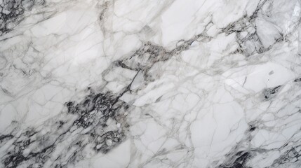 Obraz premium White and black marble texture background, AI concept