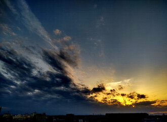 夕空-20230423-4（百合ヶ丘）