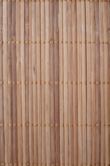 Texture of natural bamboo. Food stand.