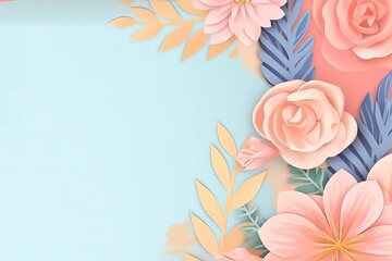 Wish Banner Ideas with Different Flower Prompt. Happy Mothers day. Happy Fathers Day. Birthday. Anniversary Days. Wish day, Gift Banner. Generative AI