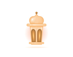 Fanous Ramadan or golden ramadan lanterns. luxury lamp. symbols or icons. 3d and realistic design. vector elements