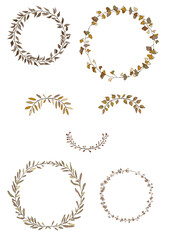 식물 일러스트 장식