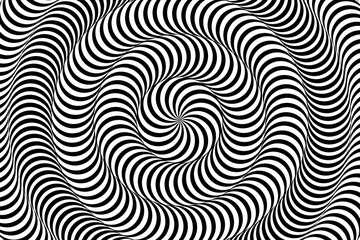 Abstract optical illusion spiral background