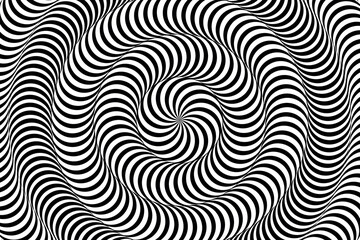 Abstract optical illusion spiral background