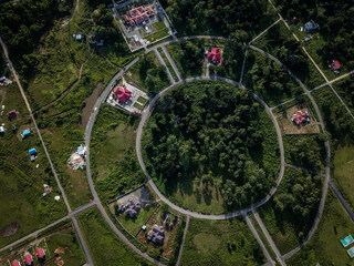 Tiakur the capital City in Moa Island, Maluku Barat Daya Regency, Indonesia