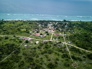 Country Side in Moa Island, Maluku Barat Daya Regency, Indonesia