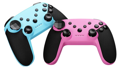 Wireless gamepad for gaming. Videogame controllers