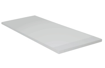 Grey mattress side. vector illustration