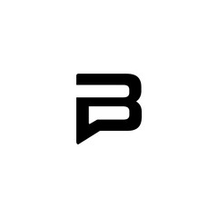 B CHAT LOGO DESIGN
