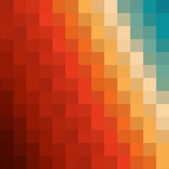 Abstract geometric background consisting of colored triangles. eps 10